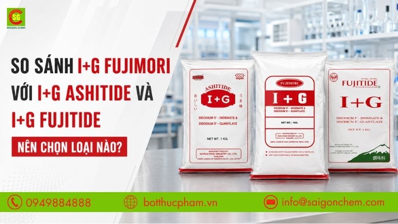 So Sánh I+G Fujimori Với I+G Ashitide Và I+G Fujitide: Nên Chọn Loại Nào?